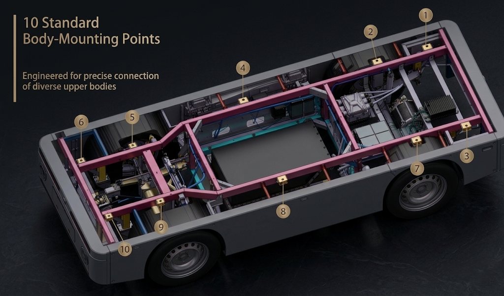 AHP-5 Mounting Points Blueprint